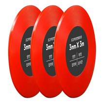 다다 초강력 양면테이프 3mm x 3m, 투명, 3개