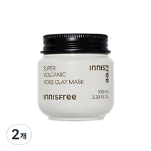 이니스프리 수퍼 화산송이 모공 마스크 100ml, 1개입, 2개