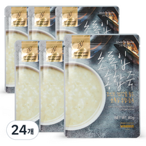 원더푸드 강아지 건강죽, 초록입 홍합죽, 80g, 24개