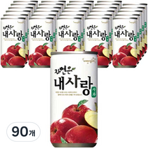 자연은 내사랑 사과 과일주스 180ml, 90개