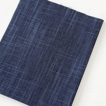 나비손길 린넨 7수 혼방 대폭 원단 1/2마, 37 네이비