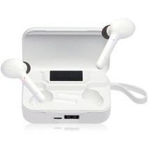 아이작 프리미엄 블루투스 이어폰 5.0, FAE-38, 화이트