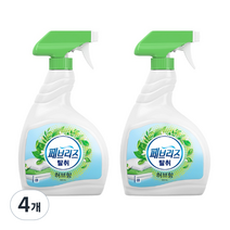 페브리즈 섬유탈취제 허브향 본품, 900ml, 4개