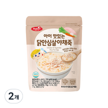 베베스트 아이 맛있는 닭안심살 야채죽, 닭고기, 150g, 2개