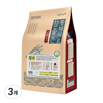 소프트플러스 전연령 참좋은 황태 강아지 소프트사료, 오리, 1kg, 3개