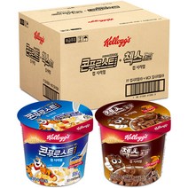 켈로그 콘푸로스트 컵 시리얼 30g x 9p + 첵스 30g x 9p 세트, 1세트