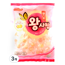 일광제과 옛날왕사탕, 700g, 3개