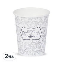 더빈썸 피플 종이컵 300ml, 2박스