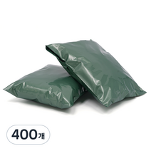 담다 LDPE 택배봉투 메탈그린, 400개