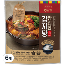 농협 참진한 감자탕, 450g, 6개
