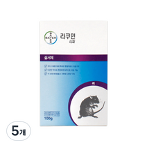 라쿠민 티피 100g 살서제, 1개입, 5개