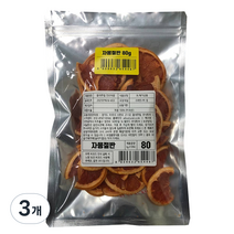 올내추럴 건조과일 자몽 절반컷, 80g, 3개