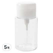 마켓A 프레스 타입 스킨케어 공병 200ml, 5개