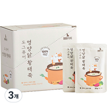 도그퓨어 강아지 고양이 영양닭 황태죽 85g x 10p, 닭고기, 850g, 3개