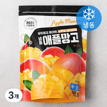 페루산 애플망고 (냉동), 500g, 3개
