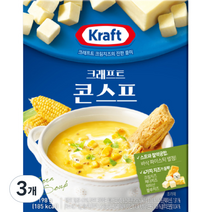 삼립 크래프트 콘 스프, 3개, 198g