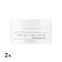 땡큐파머 강화 교동쌀 맑음 젤 안에 크림, 80ml, 2개