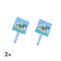 제주에퐁당 사각손거울 2p, 제주 돌하르방, 2개