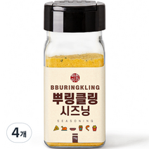 바른미각 뿌링클링 시즈닝, 70g, 4개