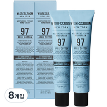 더블유드레스룸 퍼퓸 핸드크림 No 97 에이프릴코튼, 50ml, 8개입