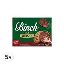 롯데제과 빈츠 카페모카, 204g, 5개