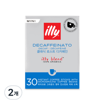 일리 클래식 로스트 디카페인 미니, 1g, 30개입, 2개