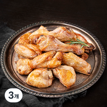 한강식품 에어프라이어 마일드 치킨 (냉장), 800g, 3개