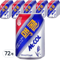 맥콜 음료, 350ml, 72개