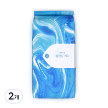 웨이브온 블랜드 원두 커피, 홀빈(분쇄안함), 1kg, 2개