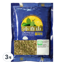 소백산영농조합 유기농 찰녹미, 1kg, 3개