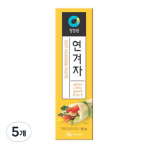 청정원 연겨자, 95g, 5개