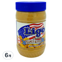 리고 땅콩버터 천크, 462g, 6개