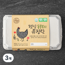 양지뜨레 무항생제 동물복지 유정란 15구, 3개