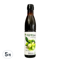 슬로푸드 처음매실원액, 500ml, 5개
