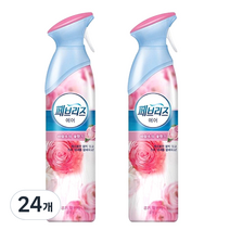 페브리즈 에어 공기탈취제 바람속의꽃향기, 275g, 24개