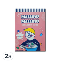 멜로멜로 건조 마시멜로우 레인보우 시리얼 12p, 180g, 2개