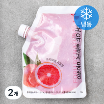 포유 홍자몽청 (냉동), 1kg, 2개