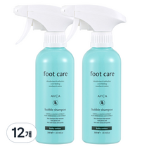 아브카 풋 케어 버블 샴푸 베이비코튼향 300ml, 12개, 1개입