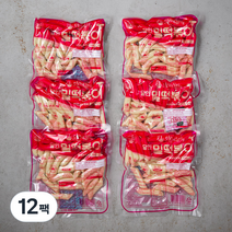 오분떡볶이 달인 밀 떡볶이떡, 320g, 12팩