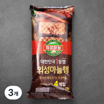 롯데햄 의성마늘햄, 440g, 3개