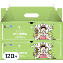 푸릇담 젊은농부 유기농 양배추즙, 120개, 100ml