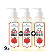 라벨영 쇼킹사과초 클렌저, 200ml, 9개