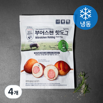 존쿡 델리미트 팜프레시 부어스첸 핫도그 6개입 (냉동), 300g, 4개