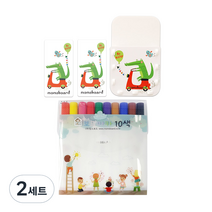 맘스보드 맘스 베이직 3종 세트, 해피앨리, 2세트