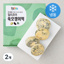 딜리조이 쑥오쟁이떡 (냉동), 1.2kg, 2개