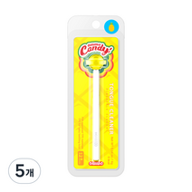 옴모 캔디 어린이 혀클리너 Yellow 파인애플, 4g, 5개