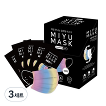 레인보우 마스크 대형, 50개입, 3세트