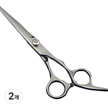 해강코퍼레이션 가정용 헤어 미용 컷팅가위, 2개