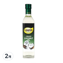 라우린 MCT 코코넛 오일, 500ml, 2개