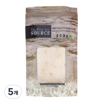 더데드씨소스 사해 소금 비타민 페이셜 비누, 5개, 100g